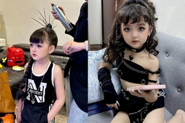 Sở hữu vẻ ngoài "siêu thực", mẫu nhí dính nghi vấn phẫu thuật thẩm mỹ