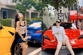 Choáng ngợp với bộ sưu tập siêu xe của “nữ đại gia quận 7“
