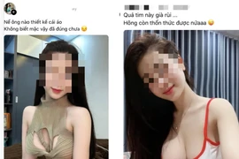 “Nhức mắt” với tình trạng ăn mặc mát mẻ câu view trên MXH