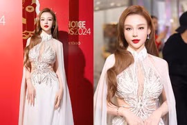 "Phú bà" Huyền Baby nhan sắc cực phẩm xuất hiện tại sự kiện