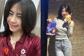 Hot girl tuyển nữ Việt Nam khoe hình ảnh đời thường ngọt ngào