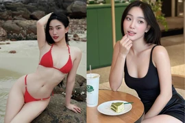 Mẫu ảnh Nghệ An cuốn hút với màu son đỏ thuần sắc nét