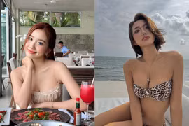 Nàng dâu hào môn Huyền 2k4 lột xác với làn da nâu cực chiến