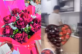 Hội chị em đồng loạt khoe “chiến tích” ngày Valentine