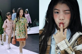 Mẫu nhí Việt mở màn cho show Gucci Kids, thần thái cực đỉnh