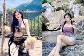 Hot girl Nghệ An có họ lạ, sở hữu vòng 3 gần 1m cực quyến rũ