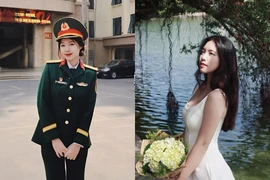 Nhan sắc “bừng sáng” của nữ quân nhân tại Hoa hậu Việt Nam 2024