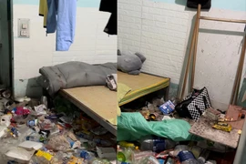 Rùng mình căn phòng trọ ngập rác ở Hải Dương