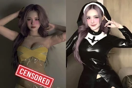 Đu trend váy băng keo trong suốt, nữ streamer nhận bình luận khiếm nhã