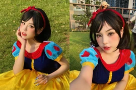 Hot girl đốn tim fan với màn hóa thân Bạch Tuyết phiên bản Việt
