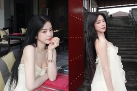 “DJ búp bê” Việt đốn tim fan với loạt ảnh váy trắng ngọt ngào