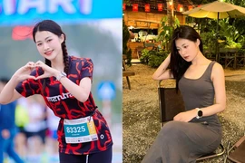 Cô giáo “gây bão” khi tham gia giải chạy bởi nhan sắc xinh đẹp