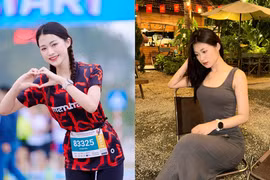 Cô giáo “gây bão” khi tham gia giải chạy bởi nhan sắc xinh đẹp