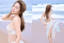 Thiên An hóa nàng tiên cá, khoe thân hình gái một con cực nét