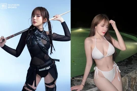 Hot girl bi-a được so sánh “một chín một mười” với Gấm Kami