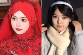 Cô dâu gây sốt mạng vì nhan sắc xinh đẹp siêu thực