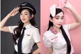 Nữ phi công xinh đẹp được mệnh danh “nàng thơ của bầu trời“