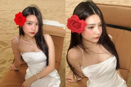 Con gái út Quyền Linh phổng phao, gợi cảm trong loạt ảnh tuổi mới