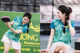 Em gái Văn Toàn khoe chiến tích sau thời gian tham gia pickleball