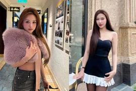 “Phú bà” Huyền Baby mặc hở táo bạo bất chấp thời tiết giá lạnh