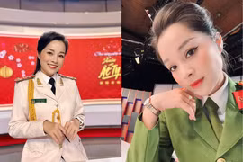 Cuộc sống kín tiếng của đại úy công an tuyệt đối xinh đẹp