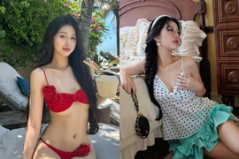 Nhan sắc hot girl Nghệ An chụp ảnh thân mật với Hồ Quang Hiếu