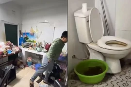 Kinh hoàng cảnh căn trọ ngập rác của 2 nam sinh ở Hà Nội