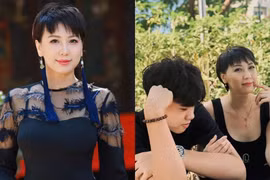 Mẹ vợ Đoàn Văn Hậu sáng bừng khung hình mỗi lần xuất hiện