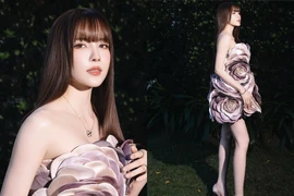 Thiều Bảo Trâm lên đồ đi sự kiện khoe đôi chân dài “kiếm Nhật“