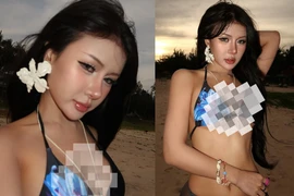 Tết vừa qua, Xuân Ca đã vội chào hè với ảnh bikini nóng bỏng