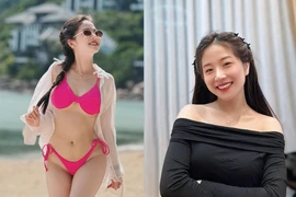 “Hot girl trường chuyên” chăm chỉ diện bikini khoe dáng
