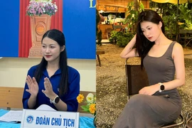 Gái xinh dự Đại hội Đoàn nhan sắc xinh đẹp ai cũng xao xuyến