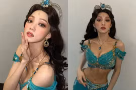 Cosplay "công chúa Jasmine”, gái xinh Hàn Quốc đốn tim fan 