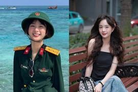 Nữ quân nhân có nụ cười tỏa nắng khiến người đối diện “rụng tim”