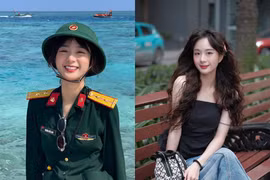 Nữ quân nhân có nụ cười tỏa nắng khiến người đối diện “rụng tim”