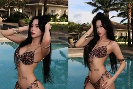 Bạn thân Xuân Ca diện bikini khoe body cực chặt chém