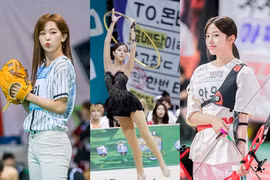 Dàn nữ thần Kpop từng bùng nổ visual khi thi đấu thể thao