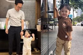 Con trai út Cường Đôla ra dáng “thiếu gia nhí” trong loạt ảnh mới