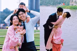 Gia đình truyền hình khiến netizen mê mẩn với khoảnh khắc “tình bể bình“