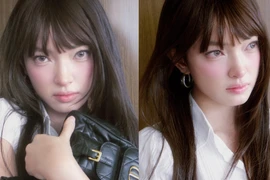 Khó rời mắt trước tạo hình nữ sinh Nhật Bản của Châu Bùi