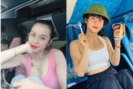 Hai “hot girl tài xế” chinh phục xe tải hạng nặng 30 tấn