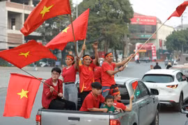 Không khí sôi động trước giờ G chung kết Việt Nam gặp Thái Lan