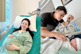Tình cũ của nam thần bóng đá khoe ảnh xinh đẹp trên bàn đẻ