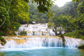 Dòng thác ‘chín bậc tình yêu’ ở miền núi Thanh Hóa