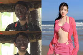 Vào Sao Nhập Ngũ mặt đen xì, Mie ngoài đời có làn da “phát sáng“