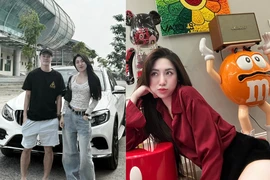 Danh tính gái xinh thân thiết đứng cạnh Văn Toàn bên xế hộp