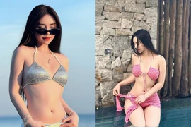 Hot girl kem xôi 1 thời thoải mái diện bikini khoe dáng tuổi U30
