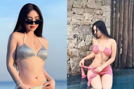 Hot girl kem xôi 1 thời thoải mái diện bikini khoe dáng tuổi U30