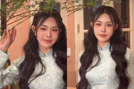 "Hot girl phòng gym" lên đồ chụp ảnh Tết, netizen gọi tên Văn Thanh