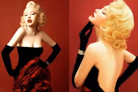 Hot girl ngực khủng hóa nàng Marilyn Monroe đầy gợi cảm